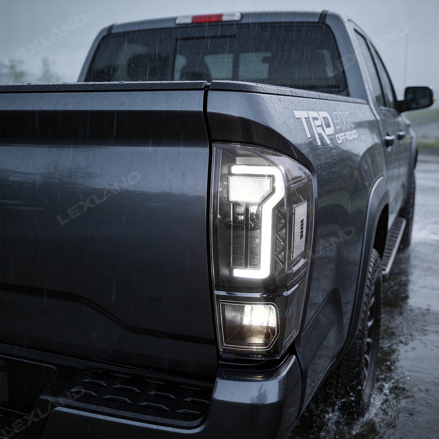 Tacoma 3rd Gen LED Tail Lights Taillights Assembly Plug-and-Play Rear Lamps for Toyota