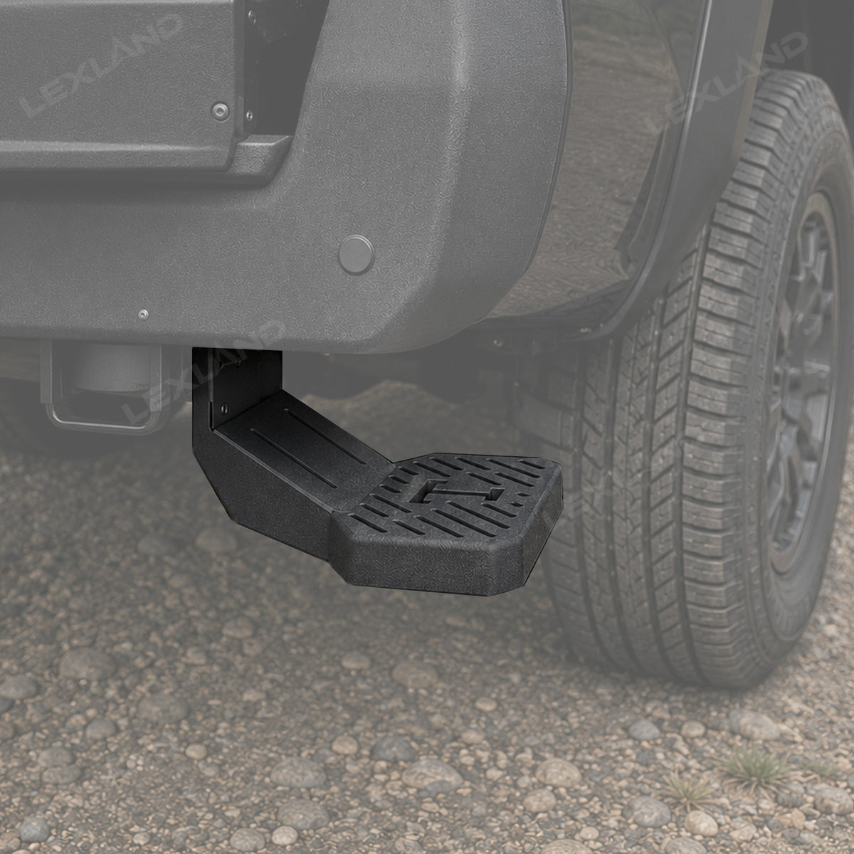 Tacoma Tailgate Step Truck Passenger Side Rear Bed Step Rear Bumper Access Step for Toyota