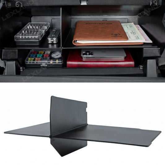Tacoma Glove Box Organizer 2.0 ABS Cross Storage Divider for Toyota