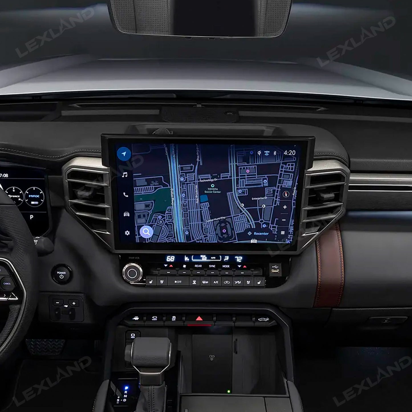 Tundra 14.6-Inch Android Head Unit Center Console Touchscreen with Wireless CarPlay & Android Auto