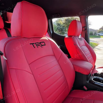 Tacoma/4Runner Seat Covers Embossed Seat Protectors with TRD Style for Toyota