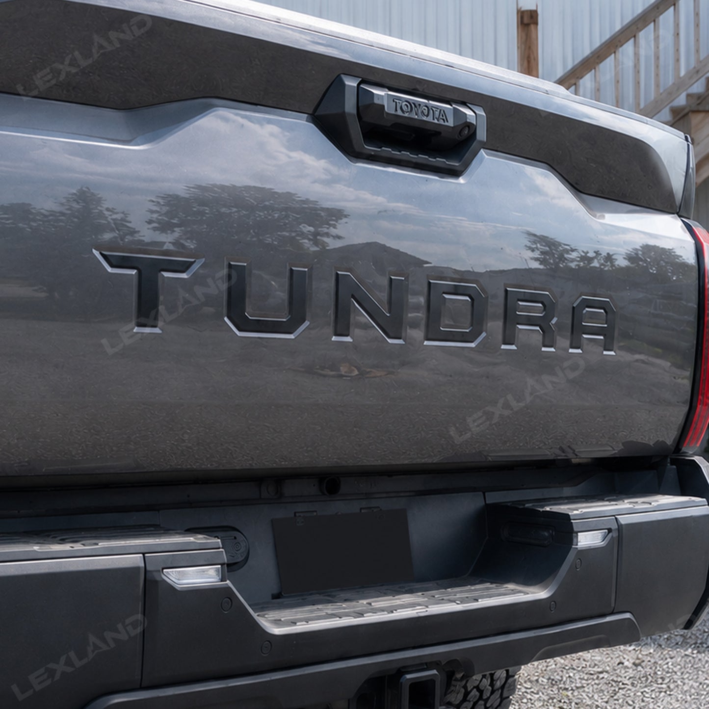 Tundra Tailgate Letters 3D Emblems Overlay Insert Kit for Toyota