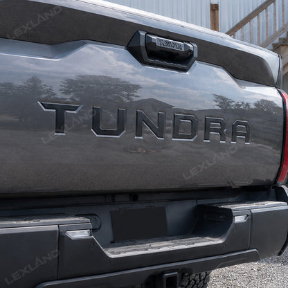 Tundra Tailgate Letters 3D Emblems Overlay Insert Kit for Toyota