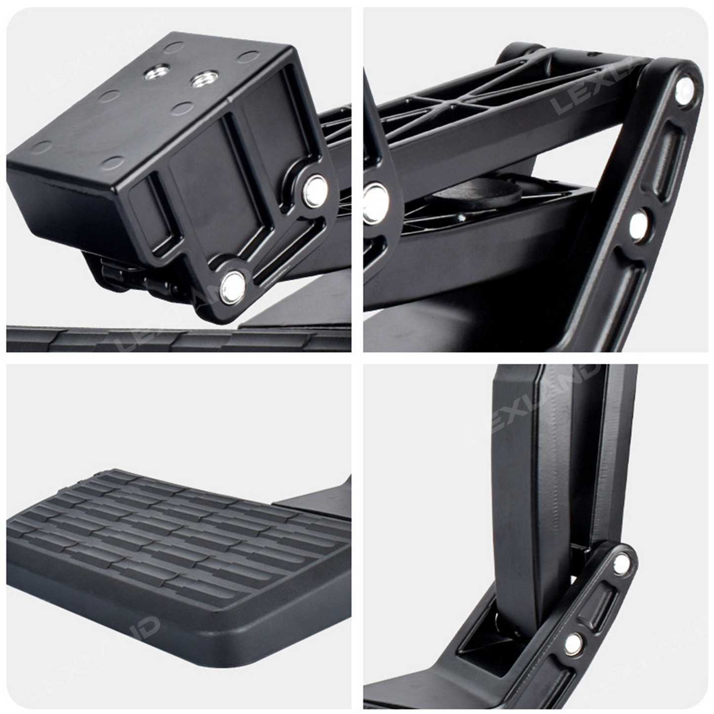 Tundra Rear Bed Step Retractable Aluminum Truck Tailgate Step Folding Bumper Step for Toyota