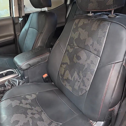 Tacoma 3rd Gen Camo Seat Covers NAPPA Leather Seat Protector for Toyota