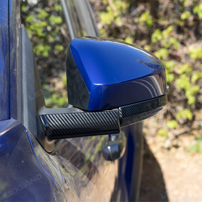 Tacoma/4Runner Rearview Side Mirror Stripe Cover Trim ABS Exterior Decorative Strips 4PCS for Toyota
