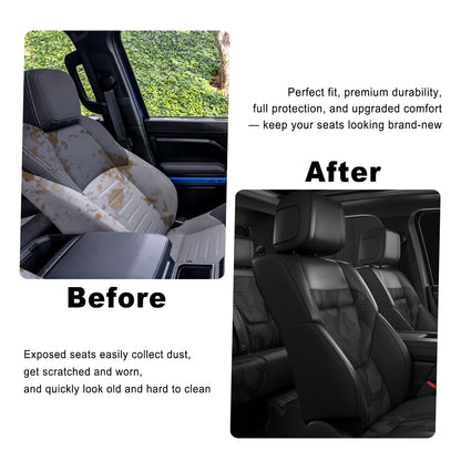 Tundra Seat Covers Camo Seat Protector with TRD PRO Style for Toyota