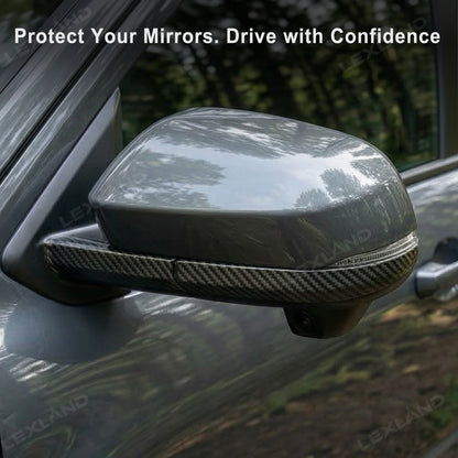 Tacoma/4Runner Rearview Side Mirror Stripe Cover Trim ABS Exterior Decorative Strips 4PCS for Toyota