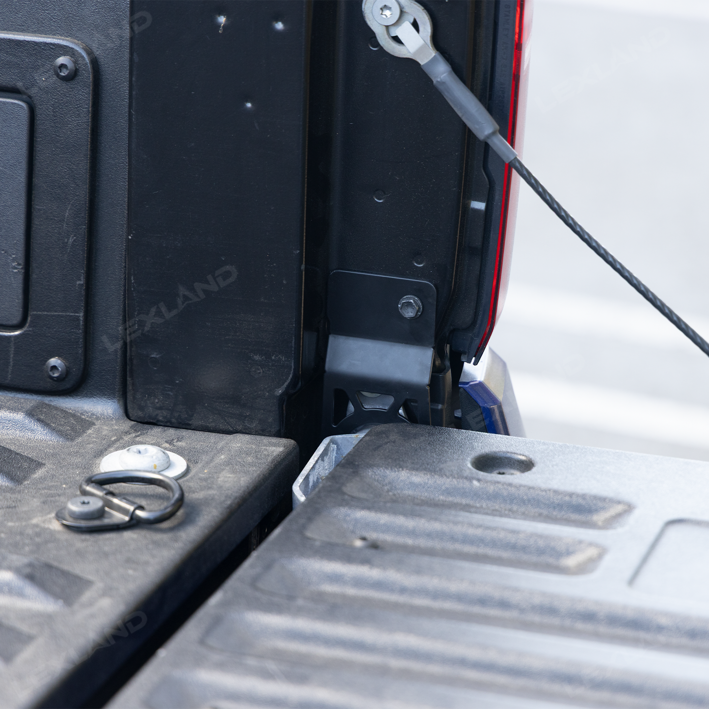 Tacoma Tailgate Theft Protector Truck Bed Tailgate Anti-theft Lock Security for Toyota