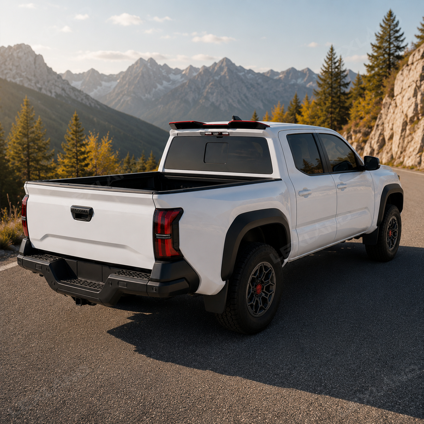 Tacoma Roof Spoiler Rear Window Cab Spoiler Wing RedLine Style Rear Truck Splitter