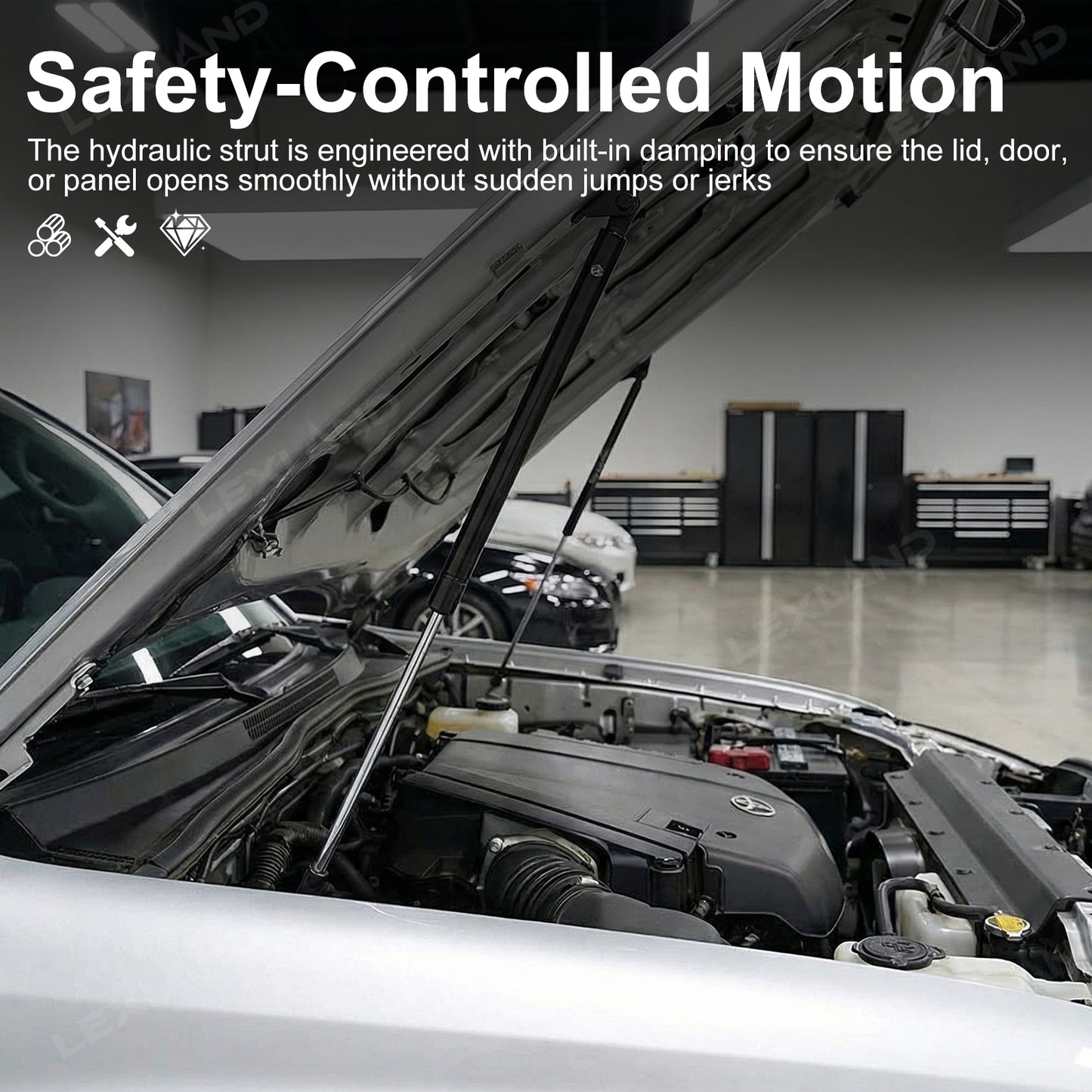 Tacoma/4Runner Hood Holder Front Hood Struts Upgrade Kit For Toyota