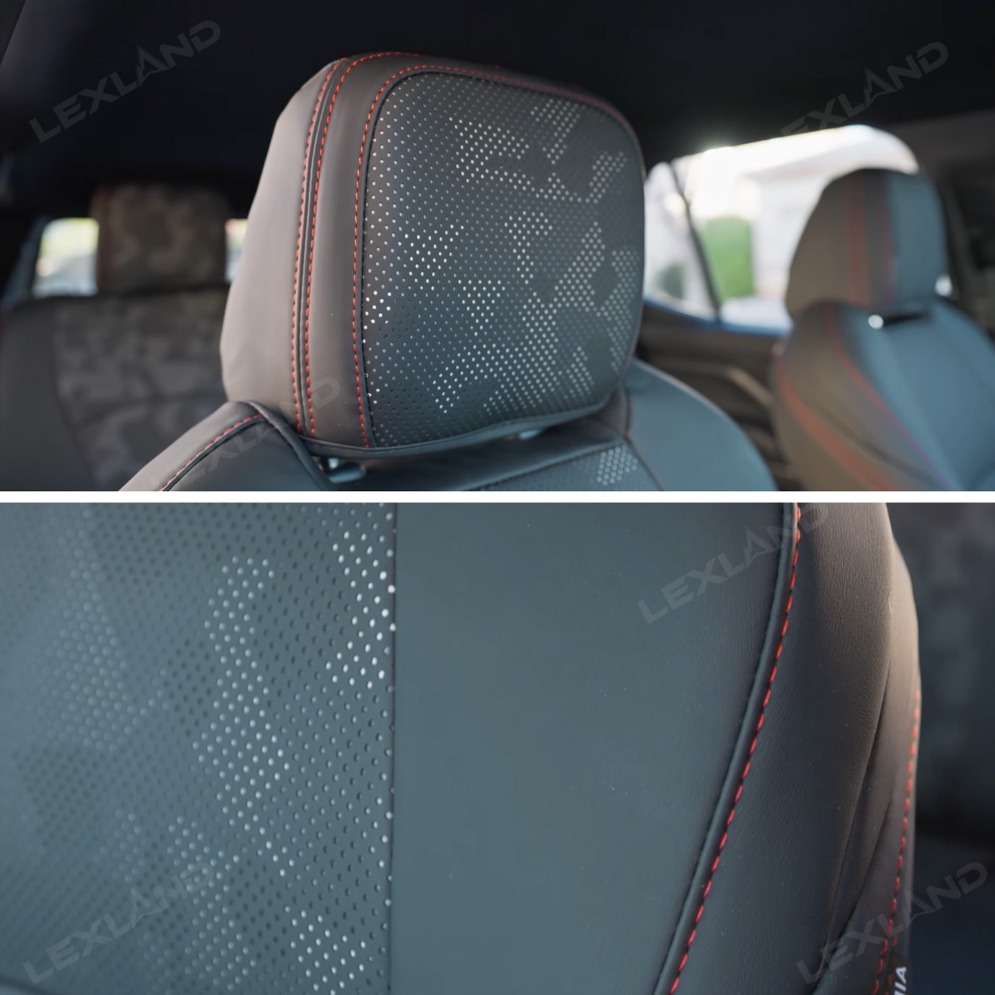 Tacoma/4Runner Seat Covers Full Coverage Camo Seat Protector for Toyota