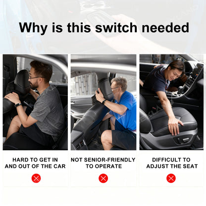 4Runner Front Passenger-side Power Seat Button Wireless Seat Adjustment Module Power Seat Switch