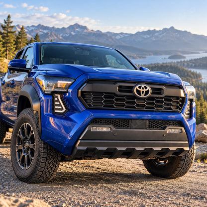 Tacoma Grille Mesh Insert Front Lower Bumper Protective Mesh Grille Panel Covers Bug & Debris Screen Protector