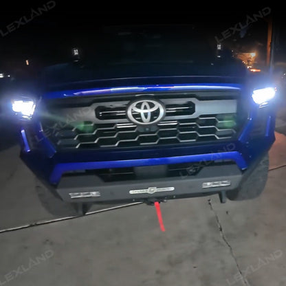 Tacoma Front DRL Turn Signal Parking Light 7443 LED Bulb Replacement Kit