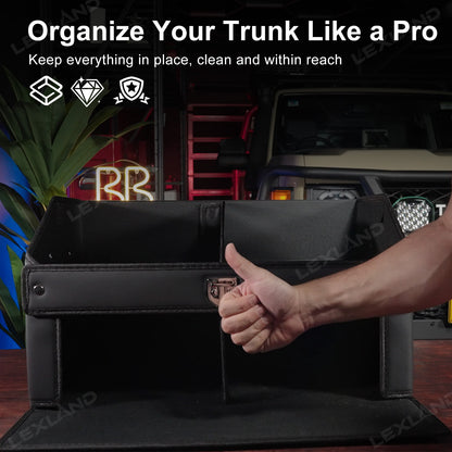 Toyota Trunk Storage Box Trunk Organizer with Toyota Logo Luggage Storage Bag