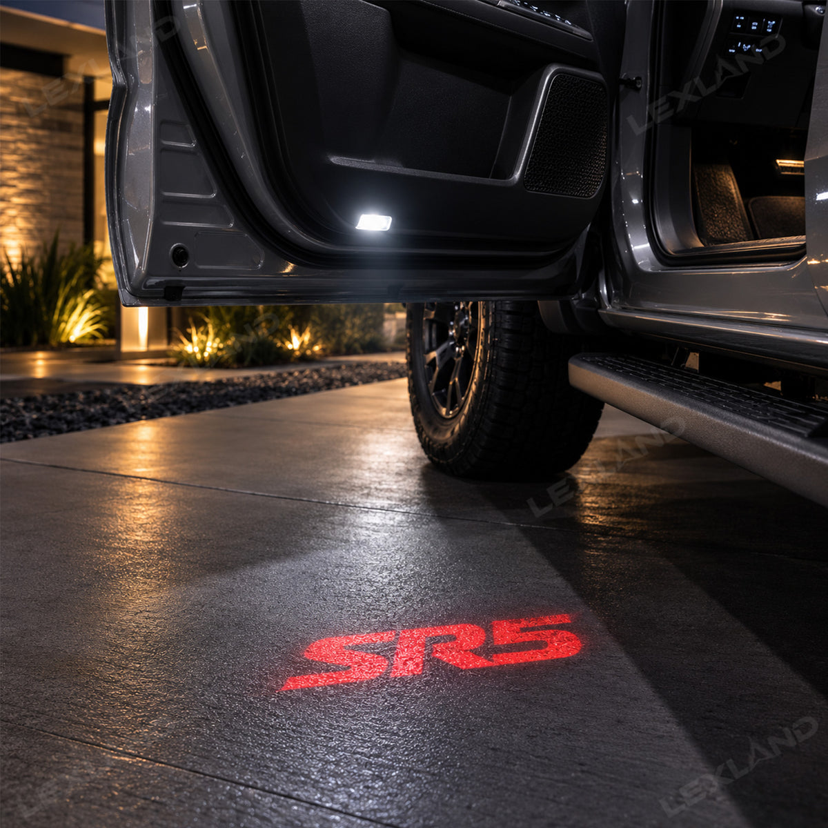 Tacoma/4Runner LED Puddle Lights Front Door Welcome Lights TRD Style Door Projector Lights 2PCS