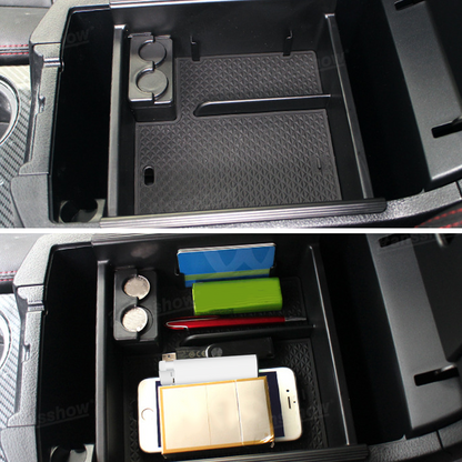 Center Console Organizer Armrest Storage Box For Toyota 4Runner Accessories