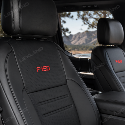 F-150 Seat Covers NAPPA Leather Interior Seat Protector with F-150 Style for Ford
