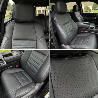 Tundra Seat Covers Embossed Seat Protectors with TRD Letter Style for Toyota