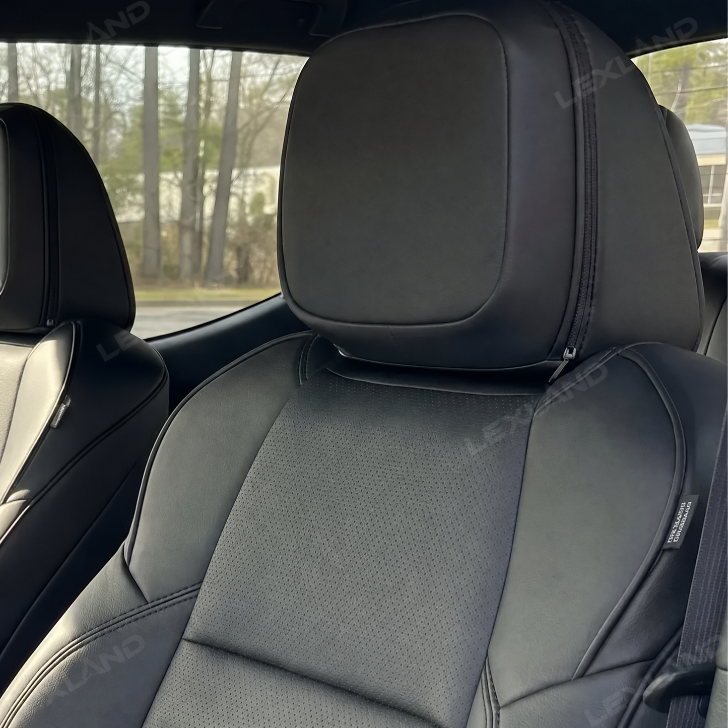 Tacoma 3rd Gen Seat Covers Embossed Seat Protectors with TRD Style for Toyota