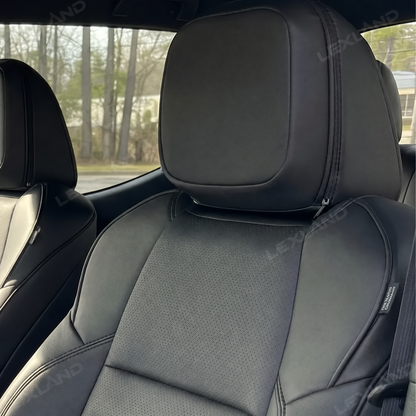 Tacoma 3rd Gen Seat Covers Embossed Seat Protectors with TRD Style for Toyota
