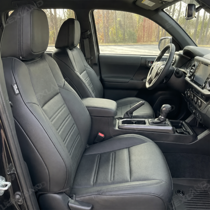 Tacoma 3rd Gen Seat Covers Embossed Seat Protectors with TRD Style for Toyota
