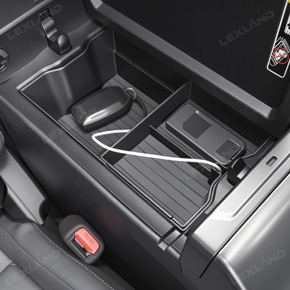 RAV4 Center Console Organizer Tray Anti-Slip ABS Armrest Storage Box for Toyota