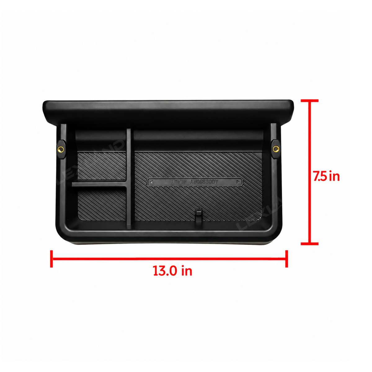 RAV4 Dashboard Storage Box Behind Screen Storage Tray Center Console Organizer for Toyota