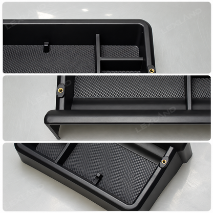 RAV4 Dashboard Storage Box Behind Screen Storage Tray Center Console Organizer for Toyota