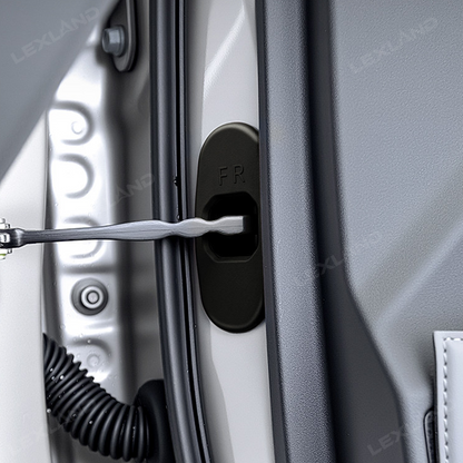 RAV4 Door Lock Covers Silicone Door Latch Striker Cover Dust & Rust Protection Covers 4PCS for Toyota