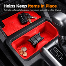Tacoma 3rd Gen Interior Silicone Liner Insert Interior Door Storage Mat Set Cup Holder & Console Inserts