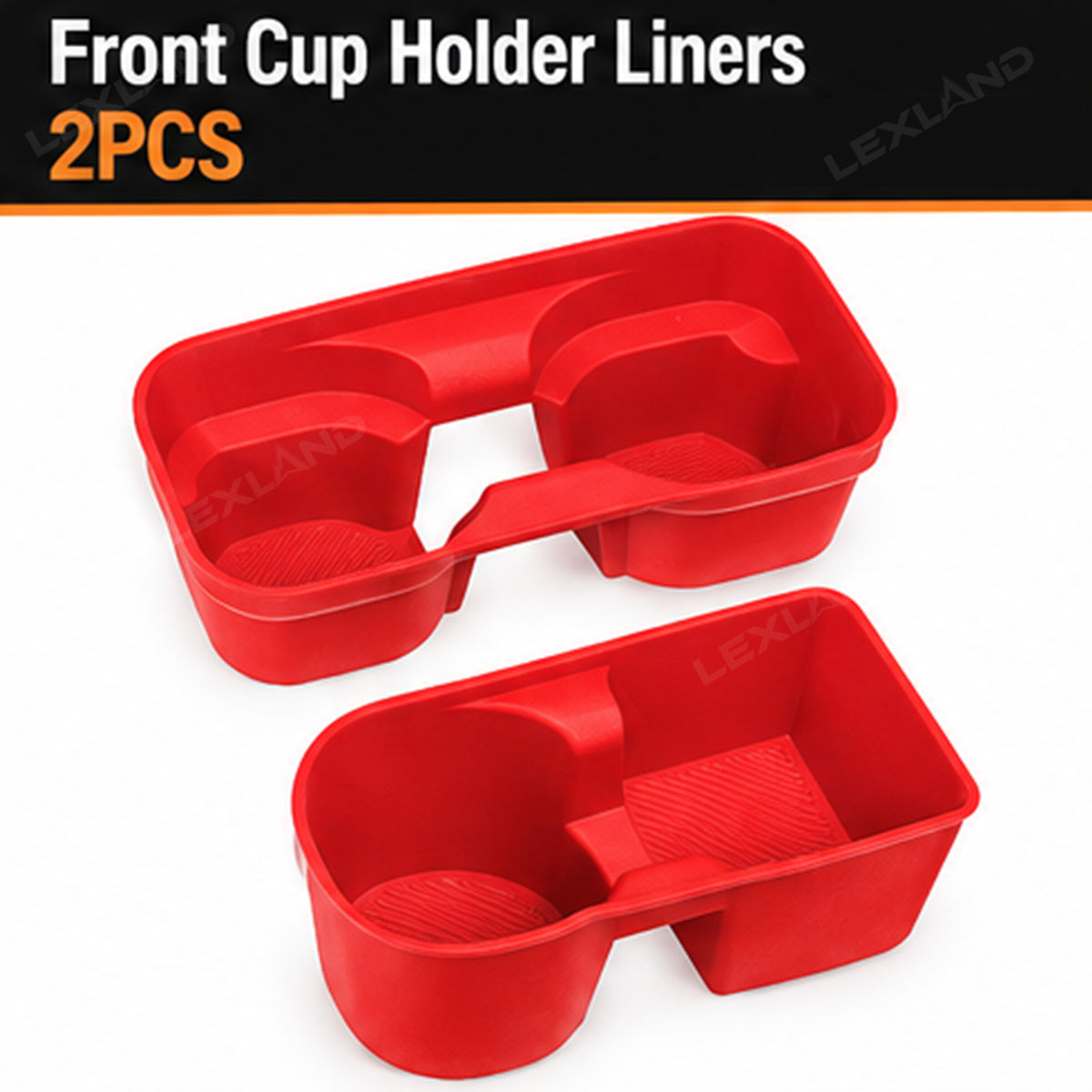 Tacoma 3rd Gen Interior Silicone Liner Insert Interior Door Storage Mat Set Cup Holder & Console Inserts