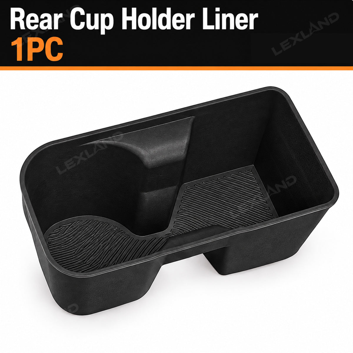 Tacoma 3rd Gen Interior Silicone Liner Insert Interior Door Storage Mat Set Cup Holder & Console Inserts