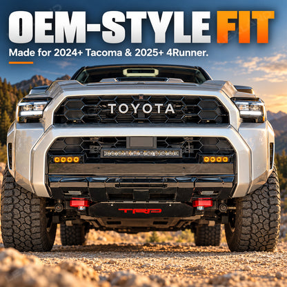 Tacoma/4Runner Front Tow Hooks Aluminum Recovery Hooks Tow Points 3.0 for Toyota