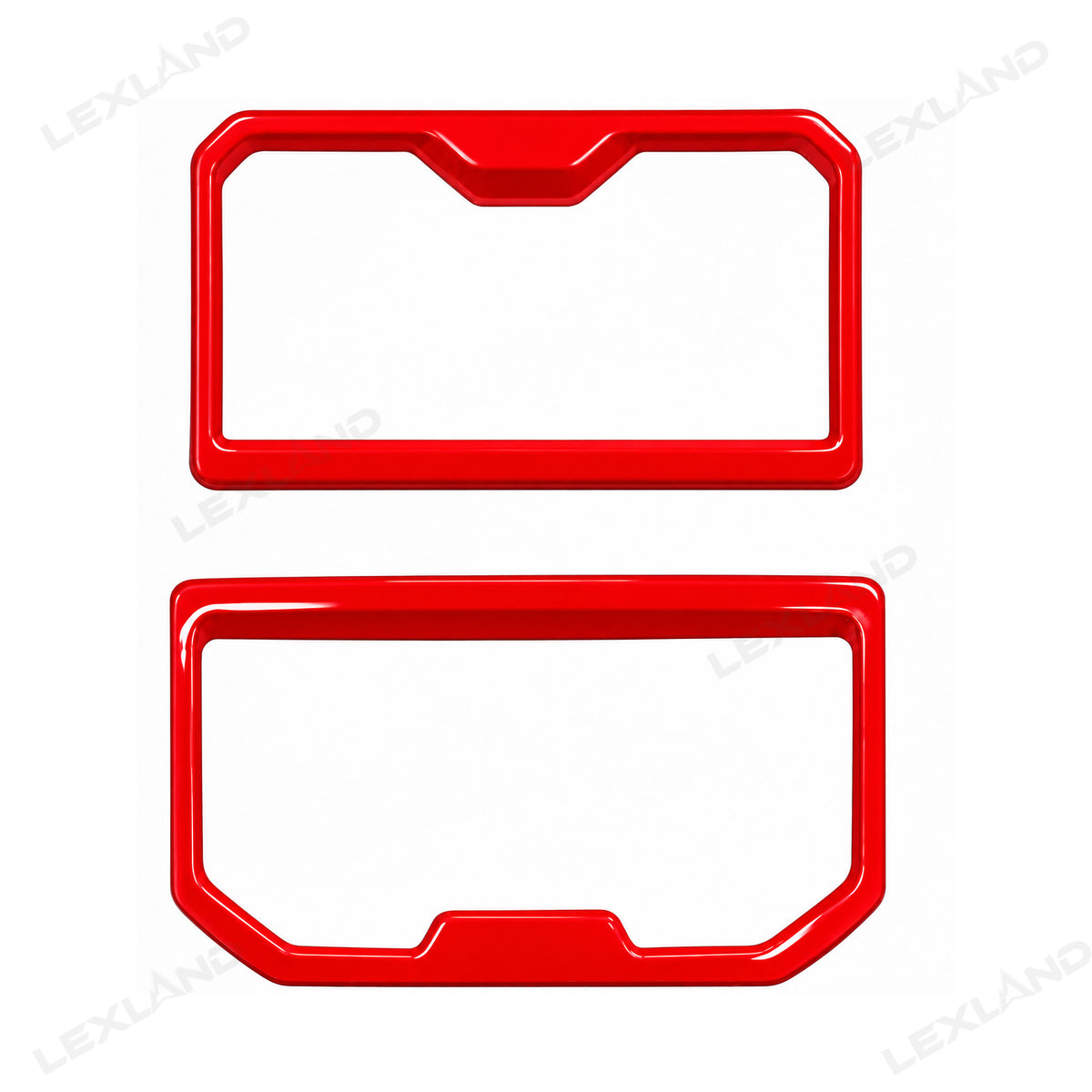 Tacoma Front & Rear Cup Holder Trim ABS Drink Holder Overlay 2PCS for Toyota