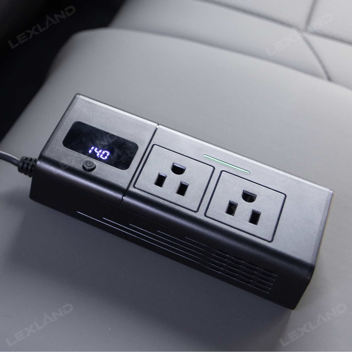 Tacoma 3rd Gen 200W Portable Power Inverter DC 12V to 110V AC Converter with LED Display & Cigarette Lighter Plug