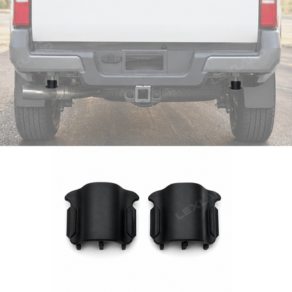 Tacoma Rear Bumper Hitch Crossmember End Caps 2PCS Clip-On Installation for Toyota