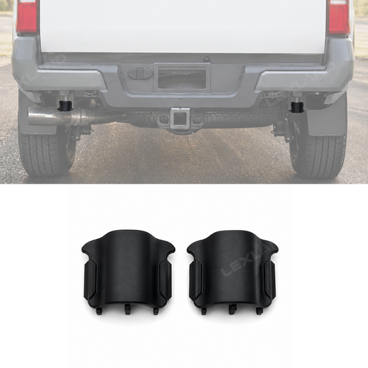 Tacoma Rear Bumper Hitch Crossmember End Caps 2PCS Clip-On Installation for Toyota