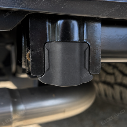 Tacoma Rear Bumper Hitch Crossmember End Caps 2PCS Clip-On Installation for Toyota