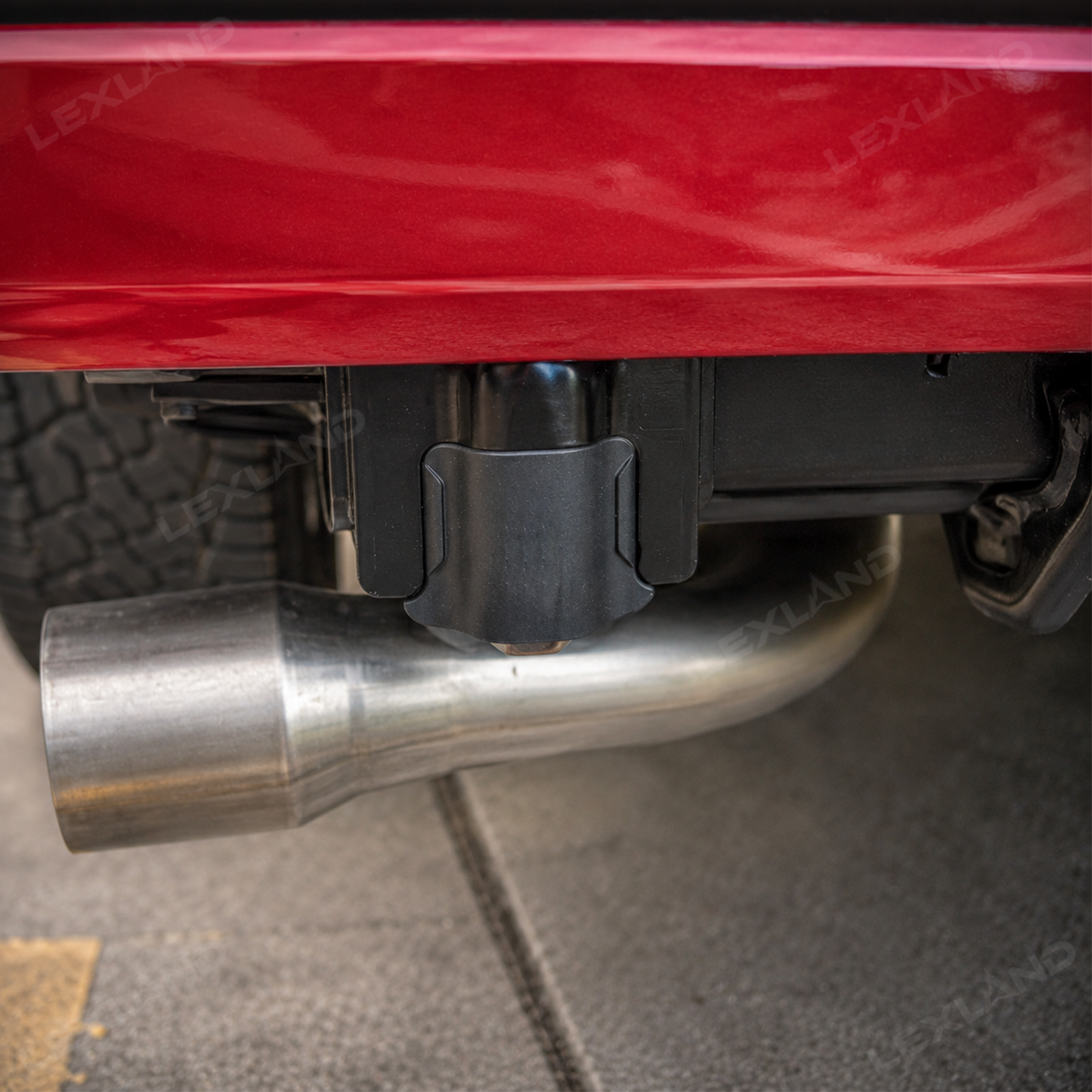 Tacoma Rear Bumper Hitch Crossmember End Caps 2PCS Clip-On Installation for Toyota