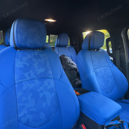 Tacoma Seat Covers Blue Camo Seat Protectors for Toyota