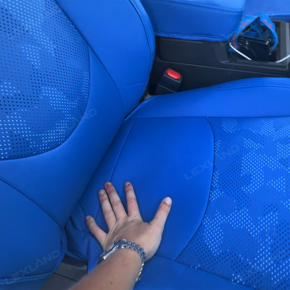 Tacoma Seat Covers Blue Camo Seat Protectors for Toyota