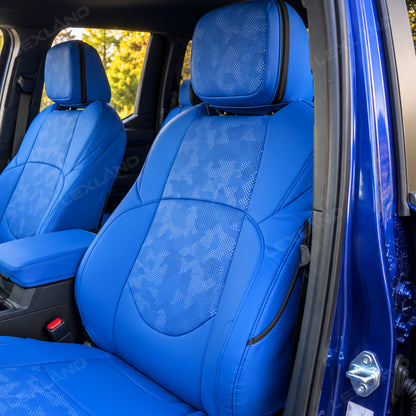 Tacoma Seat Covers Blue Camo Seat Protectors for Toyota