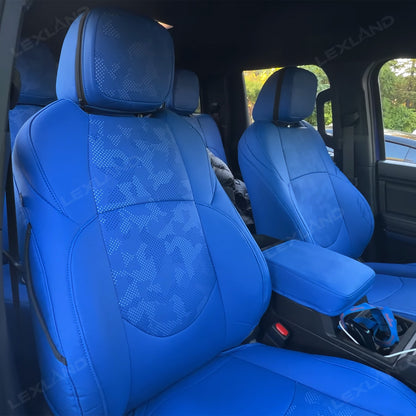 Tacoma Seat Covers Blue Camo Seat Protectors for Toyota