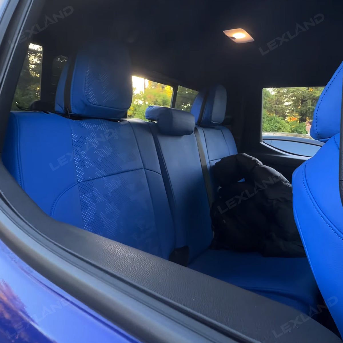 Tacoma Seat Covers Blue Camo Seat Protectors for Toyota