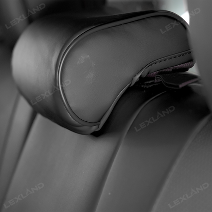 Tacoma /4Runner Seat Covers Embossed Nappa Leather Seat Protectors with TRD Style for Toyota