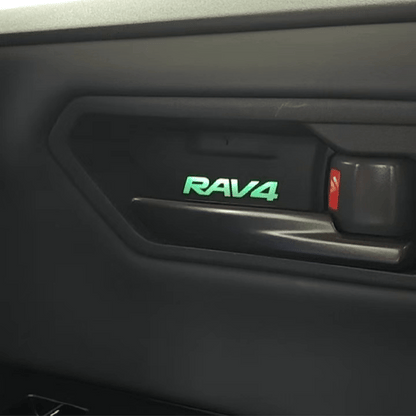 RAV4 Door Handle Bowl Lights Multi-color Interior Ambient Lighting Upgrade Kit 4PCS for Toyota