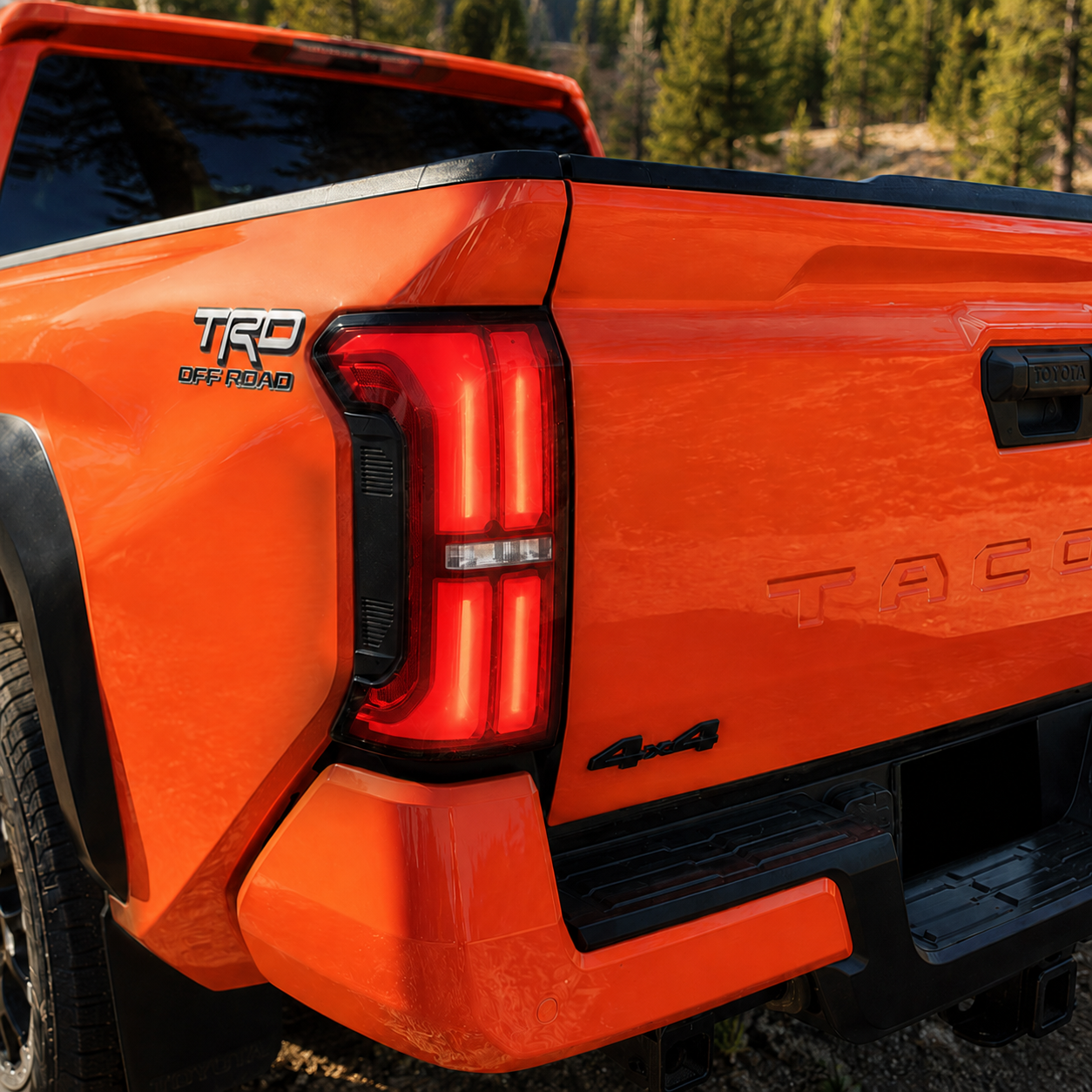 Tacoma LED Tail Lights Assembly Smoked Rear Lamps Taillights for Toyota