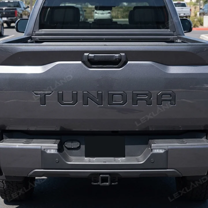 Tundra Tailgate Letters 3D Emblems Overlay Insert Kit for Toyota